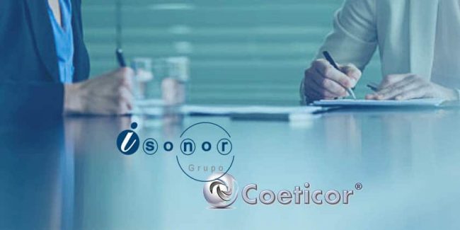grupo isonor y coeticor firman acuerdo de colaboración