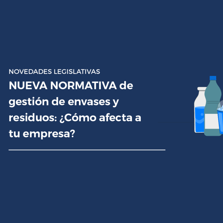 Nueva normativa gestión de envases y residuos
