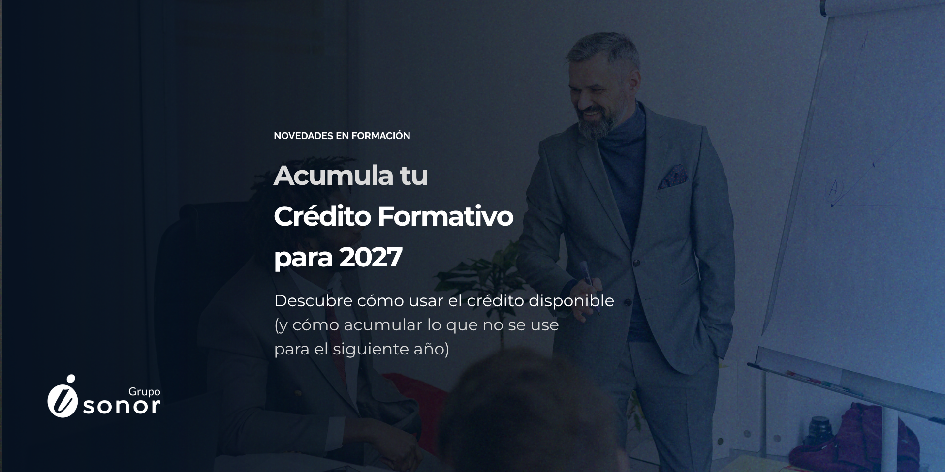 Acumula tu crédito formativo FUNDAE para empresas