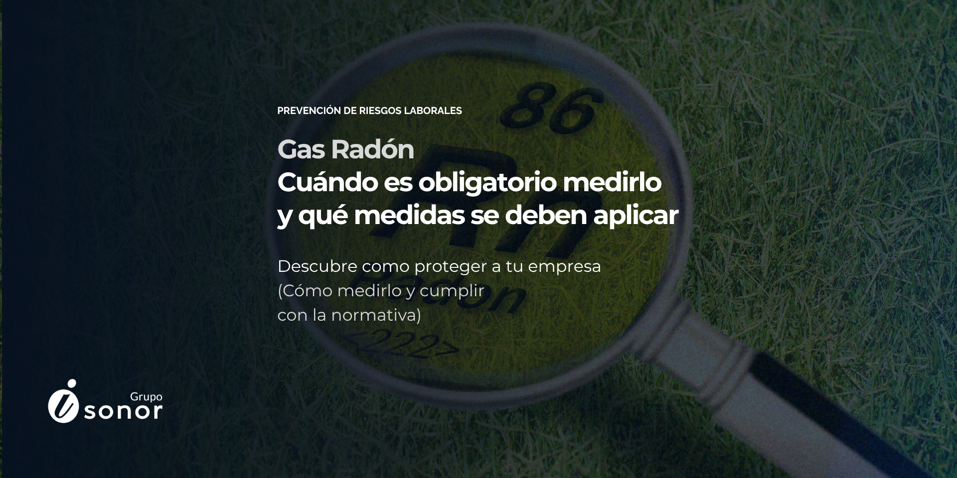 Eliminación gas radón empresas Elimina el Gas Radón de tu empresa