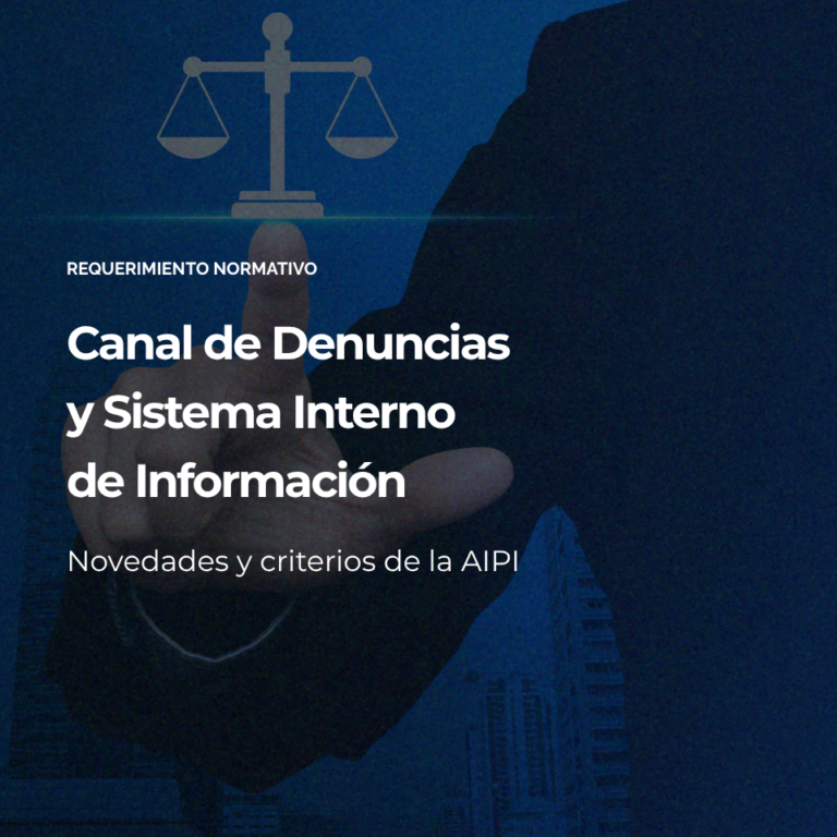 Canal de Denuncias y Sistema Interno de Información Canal de Denuncias y Sistema Interno de Información